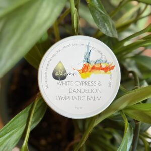 White Cypress and Dandelion Lymphatic Balm