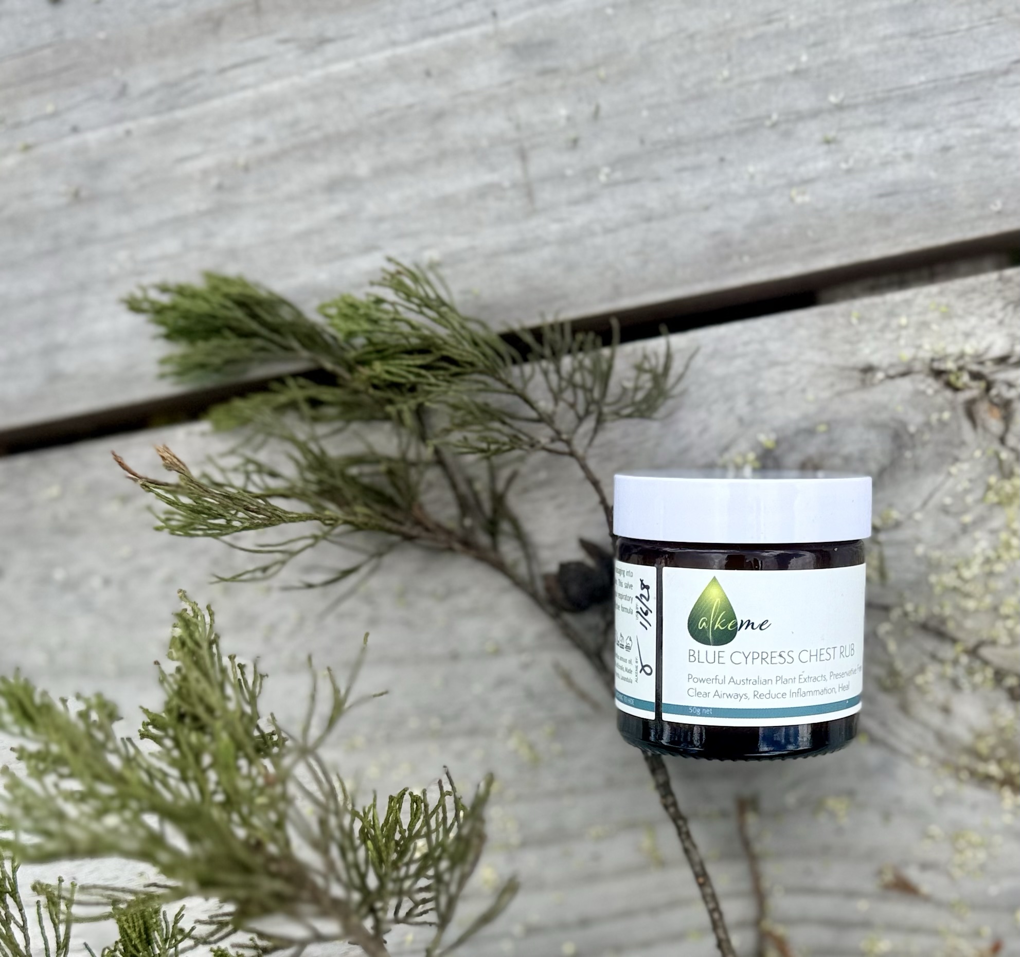 Blue Cypress Chest Rub